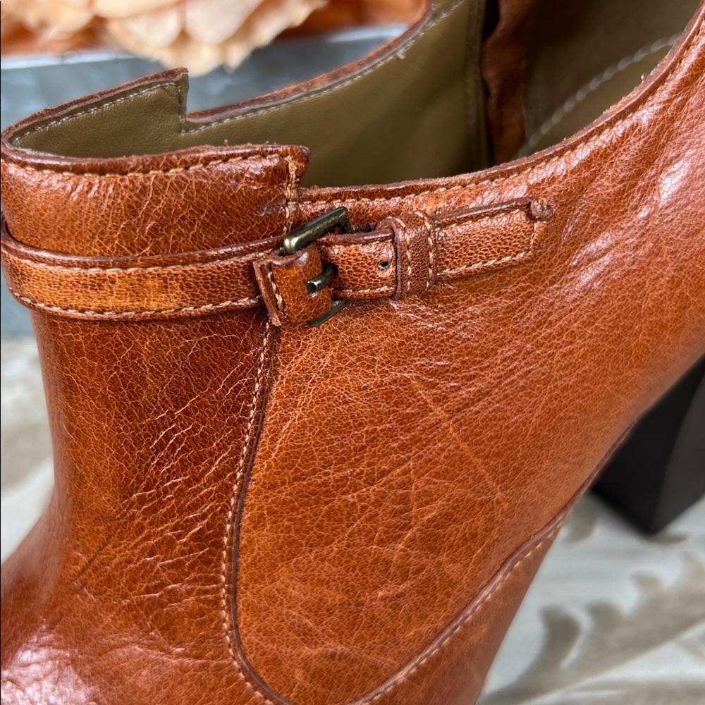 Anthropologie Size 10 SCHULER & SONS Steeplechase Bootie LIKE NEW! - Picture 10 of 14